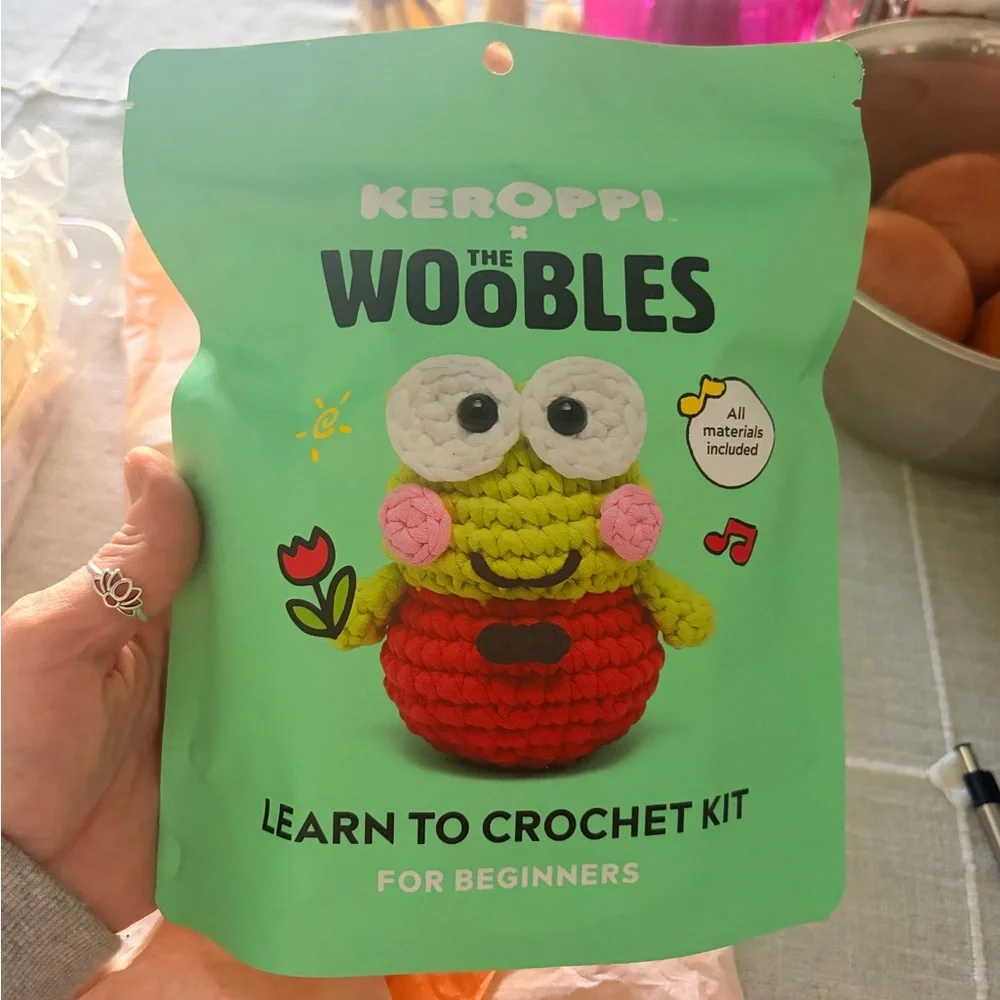 The Woobles learn crochet